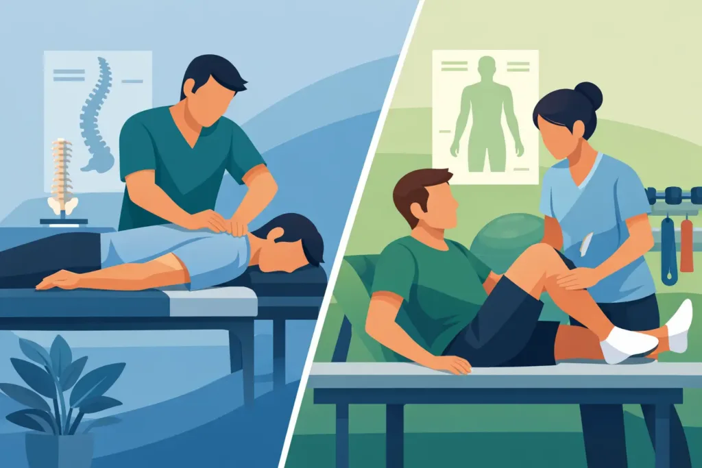 Chiropractic vs Physiotherapy Recovery Compared