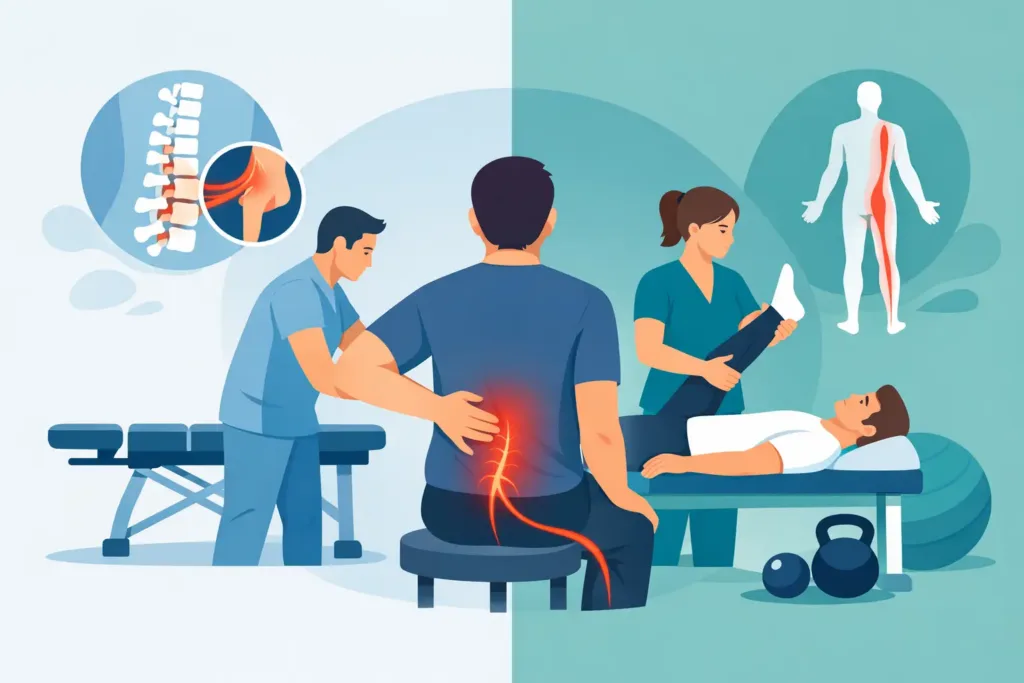Chiropractor or Physiotherapist for Sciatica?