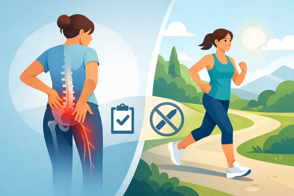 An Example Sciatica Recovery Without Surgery